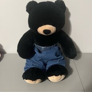 3/25$(Mix) Build a Bear Black Bear Plush Stuffed Animal Jeans